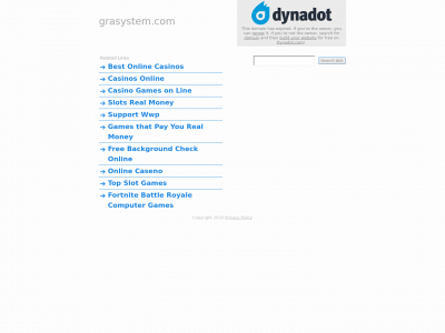grasystem.com snapshot