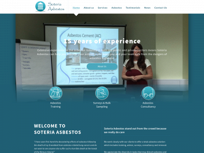 soteriaasbestos.com snapshot