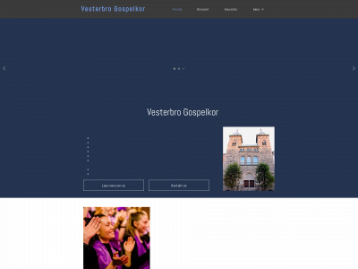 vesterbrogospelkor.dk snapshot