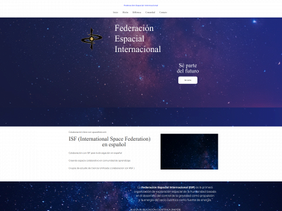 spacefed.es snapshot