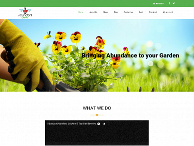 abundantgardens.org snapshot