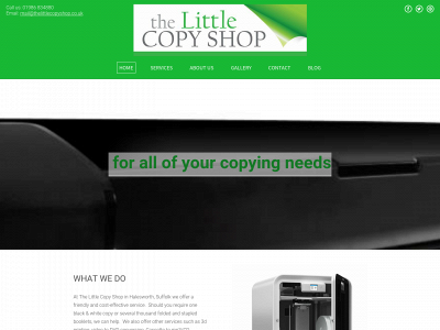 thelittlecopyshop.co.uk snapshot