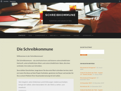 schreibkommune.de snapshot