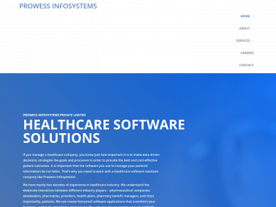 prowessinfosystems.com snapshot