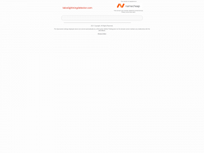 taloslightningdetector.com snapshot