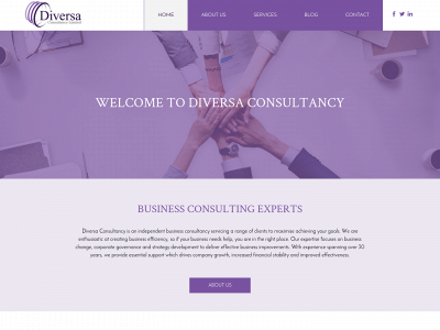 diversaconsulting.co.uk snapshot