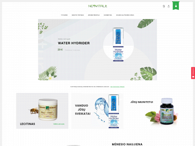 neovital.lt snapshot
