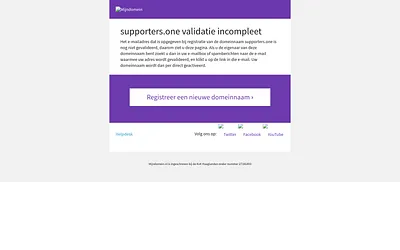 supporters.one snapshot