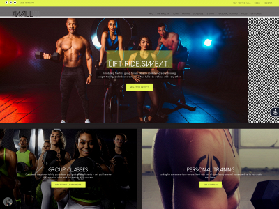 thewallfitness.com snapshot