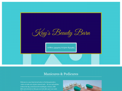 kaysbeautybarn.co.uk snapshot
