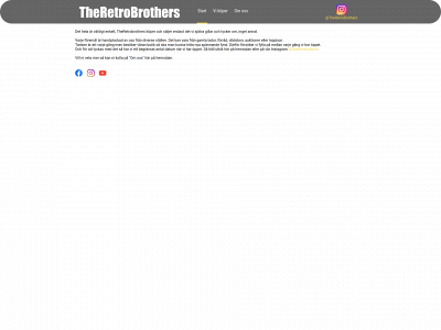 theretrobrothers.se snapshot
