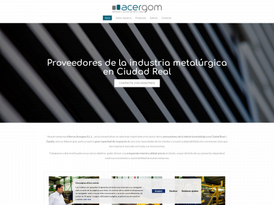 hierrosacergom.com snapshot