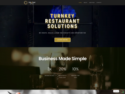 lifefoodhospitality.com snapshot