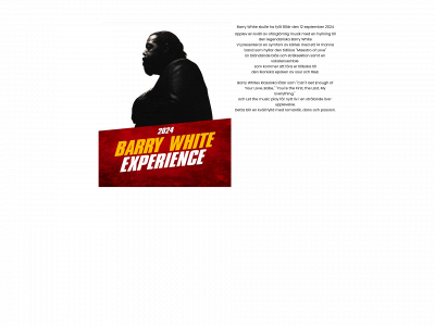 barrywhite.se snapshot