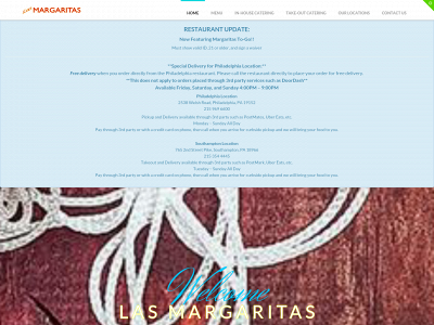 lasmargaritasphilly.com snapshot