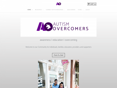 www.autismovercomers.com snapshot