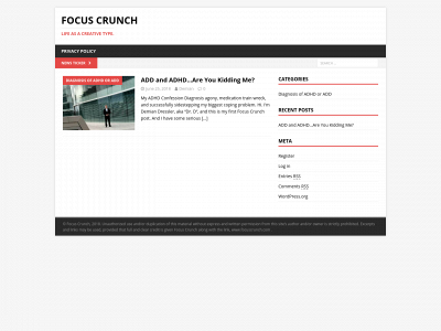 focuscrunch.com snapshot