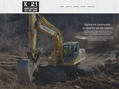 e-21construction.com snapshot