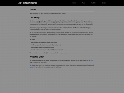 jgtechnologi.com snapshot