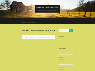 jamespartch.com snapshot