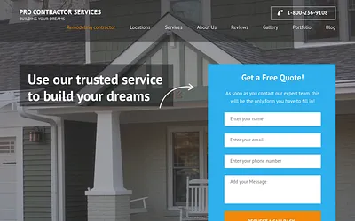 procontractorservices.net snapshot