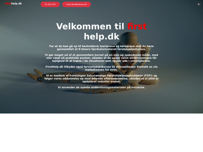 firsthelp.dk snapshot