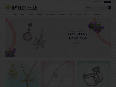 jewelrybelle.com snapshot