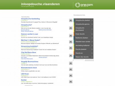 inloopdouche.vlaanderen snapshot