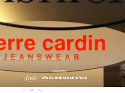 johnsfashion.be snapshot
