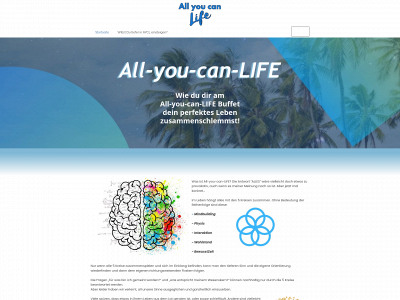 allyoucanlife.com snapshot