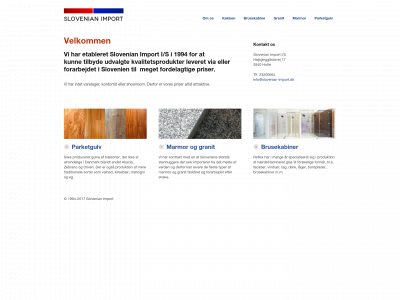 slovenian-import.dk snapshot