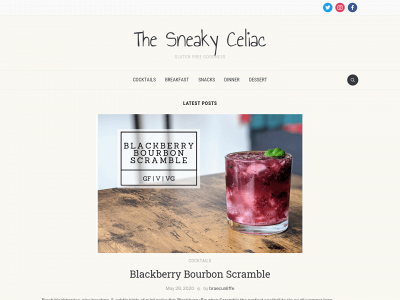 sneakyceliac.com snapshot
