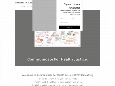 communicateforhealthjustice.weebly.com snapshot