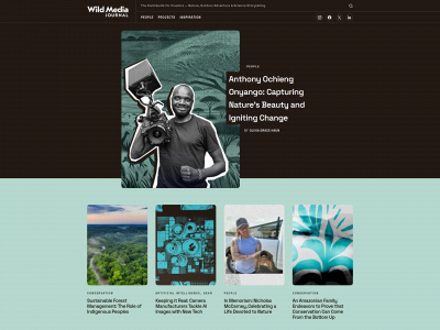 wildmediajournal.com snapshot