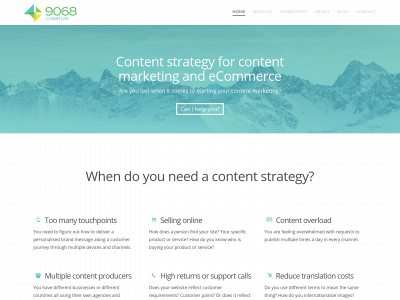 9068contentstrategy.com snapshot