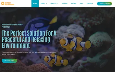 matthewsaquaticparadise.co.uk snapshot