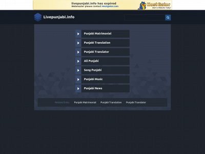 livepunjabi.info snapshot