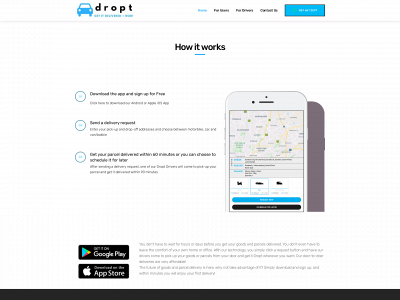 dropt.co.za snapshot