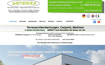 stuttgart-terrassendach.de snapshot