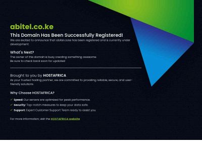 abitel.co.ke snapshot