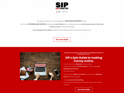 secretincomeplans.com snapshot