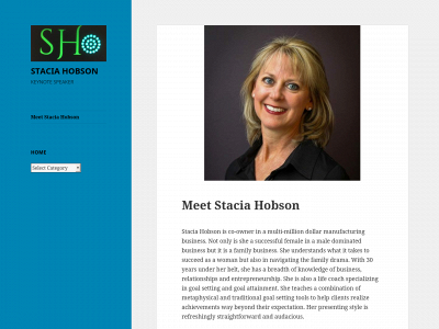 staciahobson.com snapshot