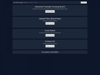 truenorthcoding.org snapshot