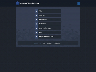 pagesofthemind.com snapshot