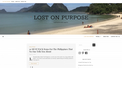 lostonpurpose.blog snapshot