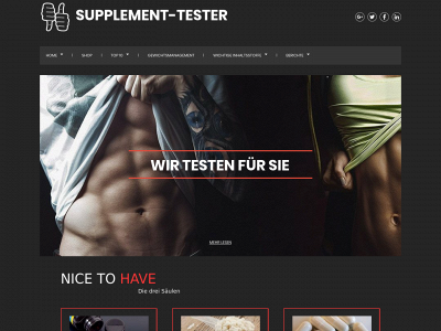 supplement-tester.com snapshot
