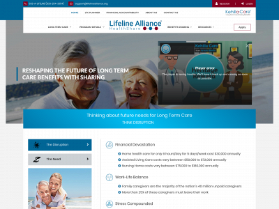 lifelinealliance.org snapshot