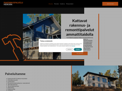 rakennuspalveluheikura.fi snapshot