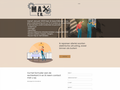 maxtd.nl snapshot