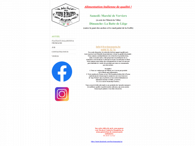 fravinoepasta.be snapshot